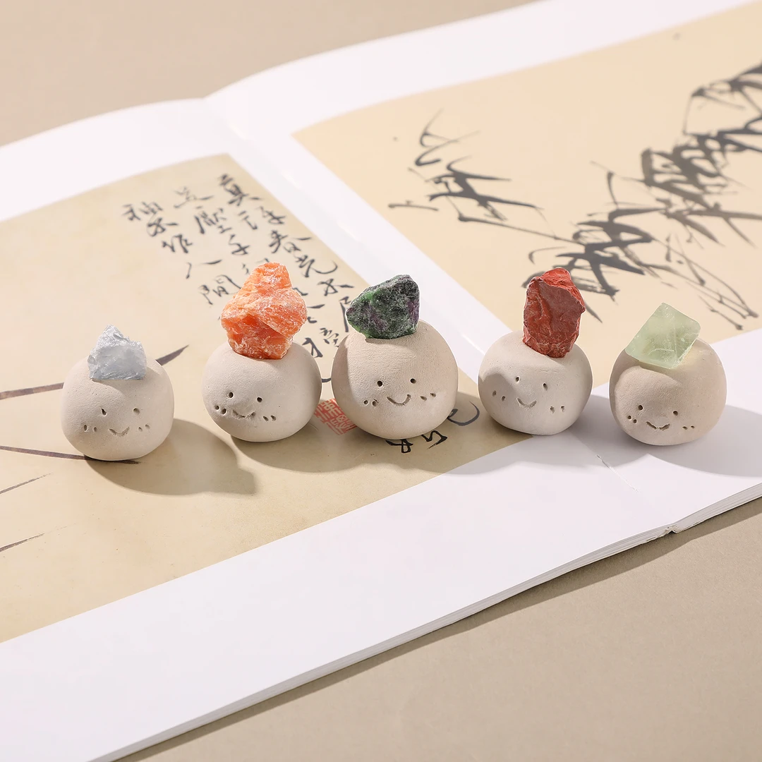 一了个卜【小豆丁】可爱摆件 （多样性发货）