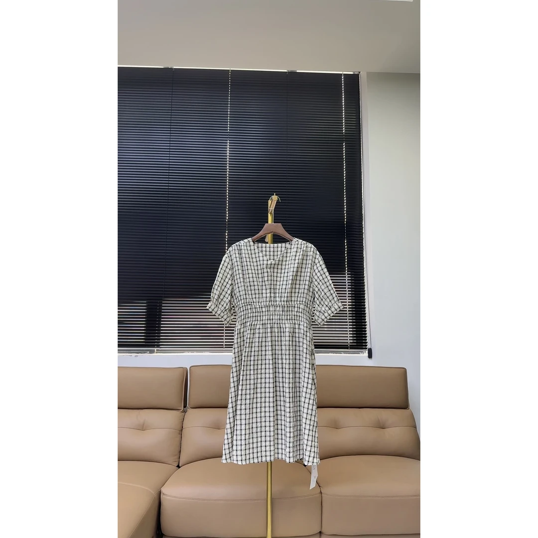 品牌原单帛兰雅连衣裙—黄色—7142