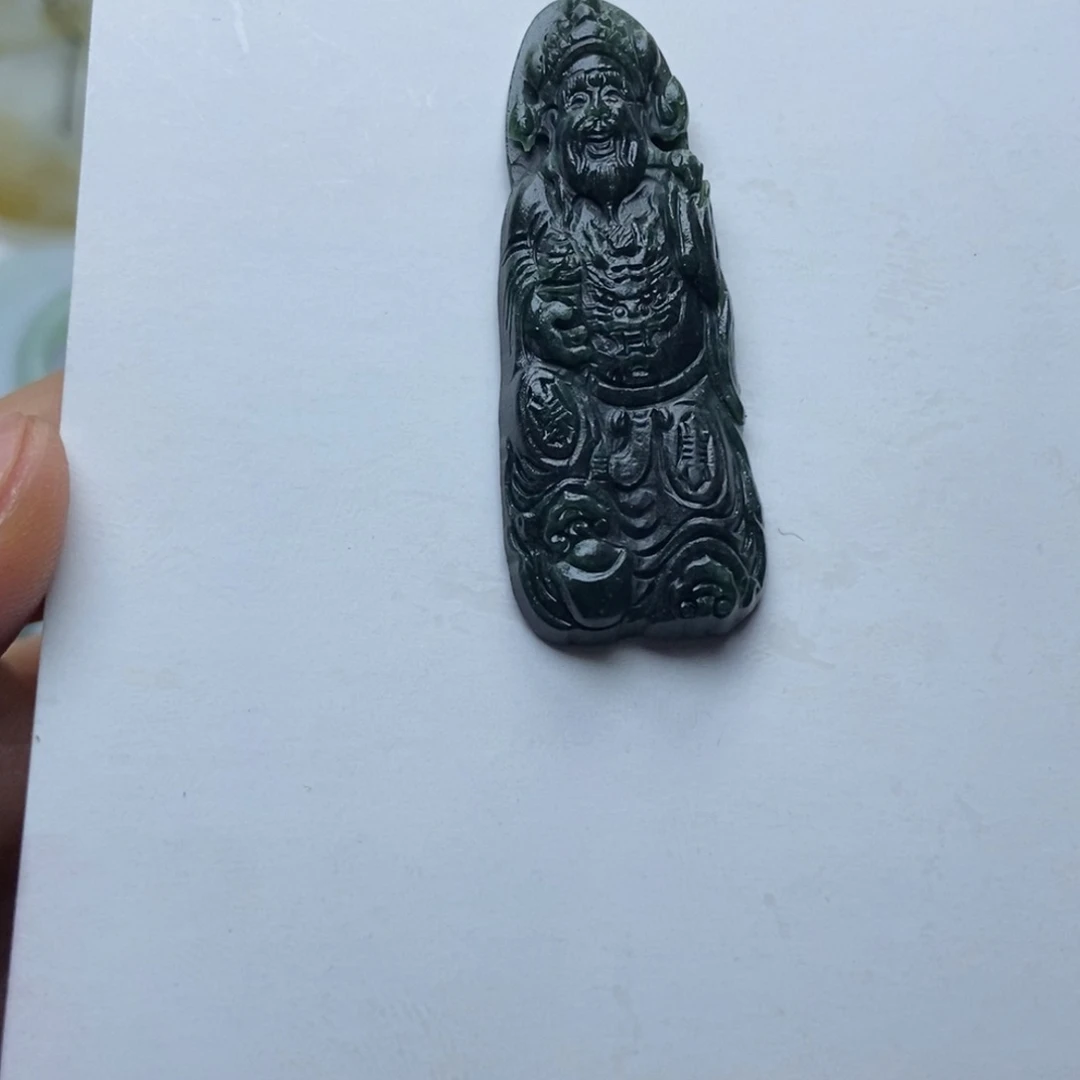 未镶嵌定制翡翠B****k财神