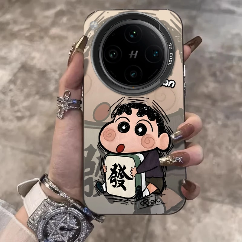 麻将小新适用OPPOFindX8s手机壳X8Pro创意X8ultra防摔磨砂保护套