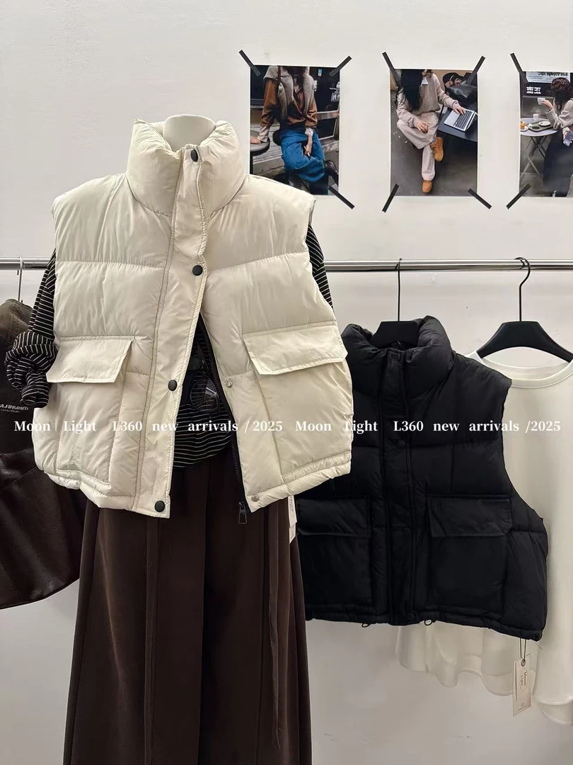 米满满-奶油欧尼（#360）时尚百搭马甲