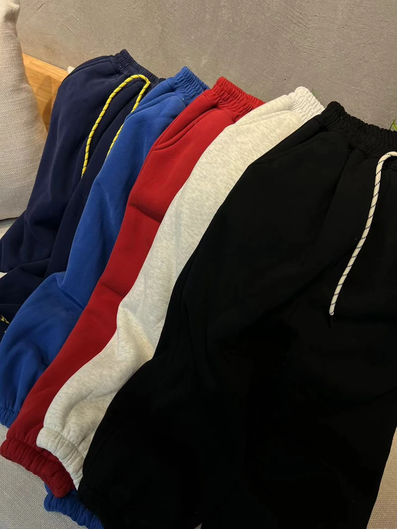 韩 2024【X】12月23日 男童女童时尚藏青色保暖针织裤8701-