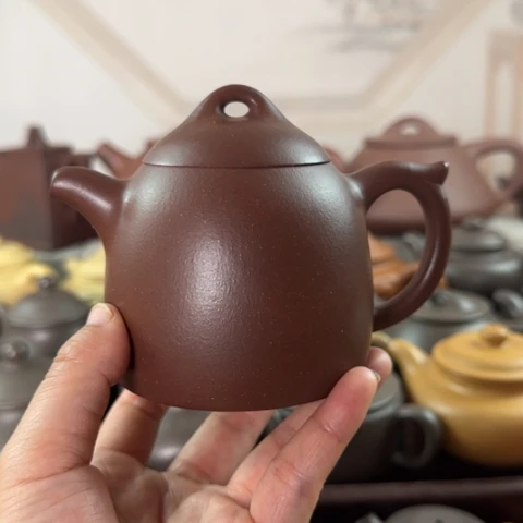 紫砂茶壶底槽清料240cc