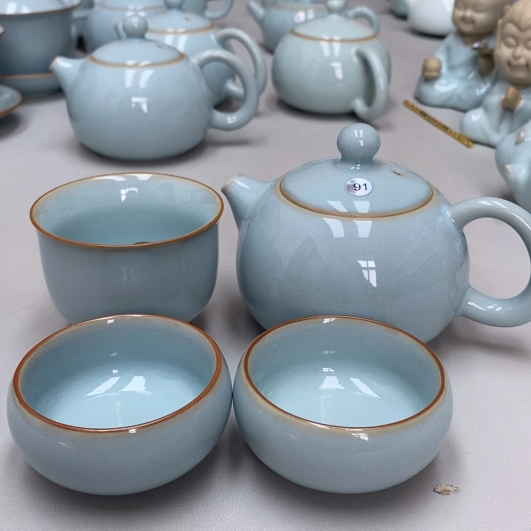 轻**光一对禅定客杯,提梁杯,微瑕西施壶91,无礼盒
