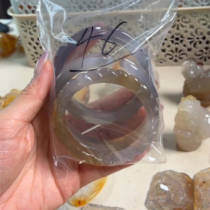 玛瑙/玉髓未镶嵌吊坠(不含链)