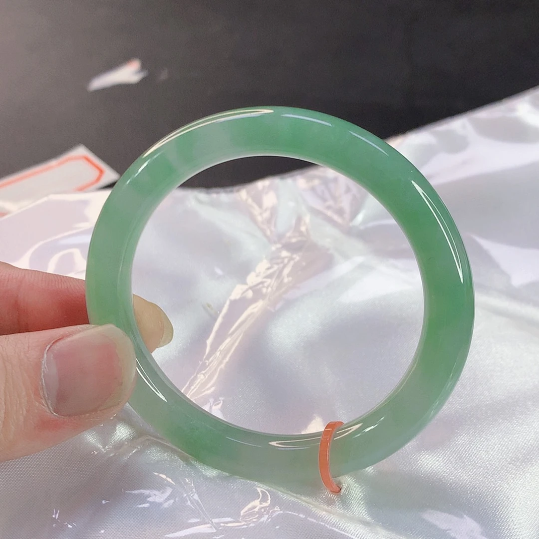 翡翠手镯未镶嵌612缅甸天然翡翠A货