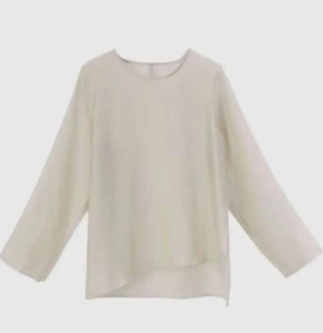 琳琳专属2店（白色琉璃）新中式国风圆领气质显贵长袖中国风时尚