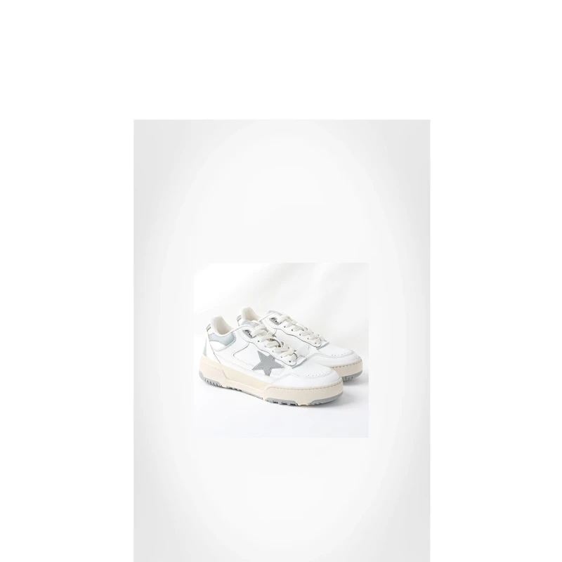 做旧脏脏星星休闲运动舒适小白鞋【100%牛皮 内里：牛皮】ACEJXXZX