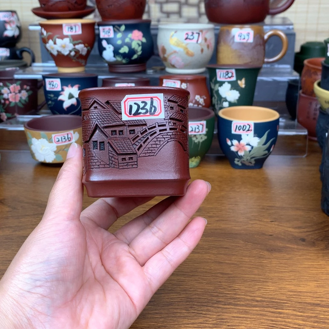 茶杯紫砂宜兴紫砂茶具