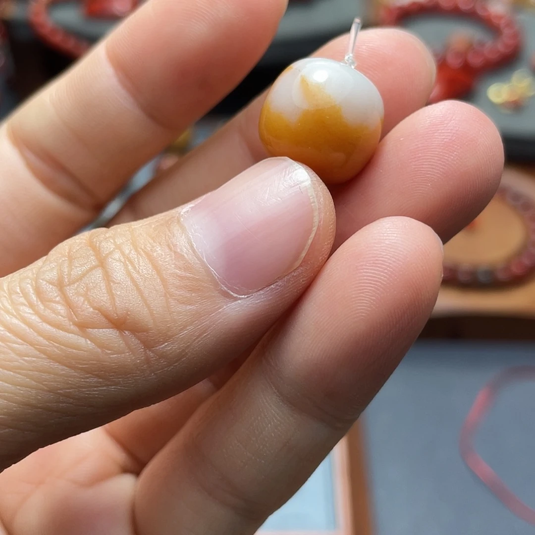 未镶嵌单珠14南红玛瑙