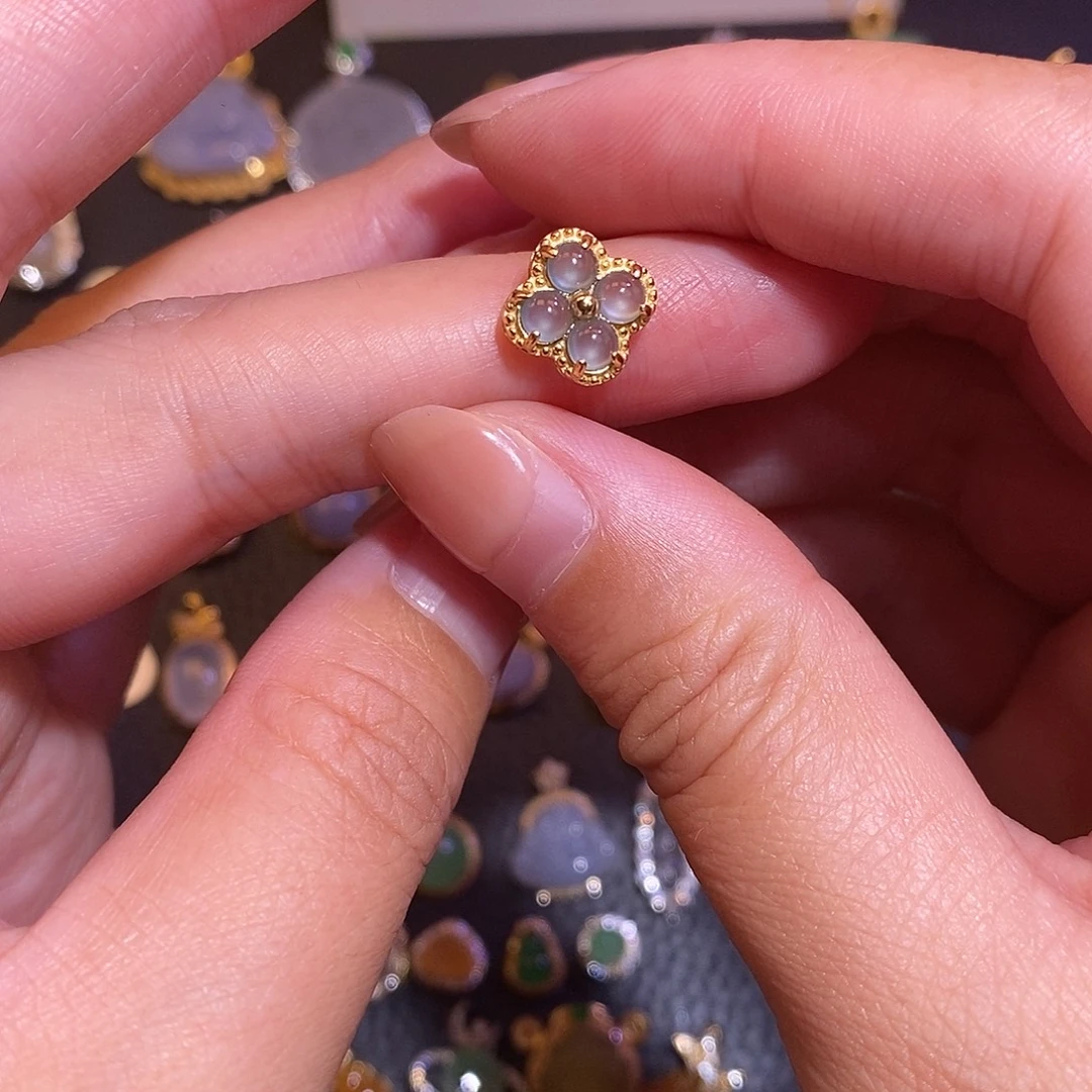 翡翠银S925镶嵌项链