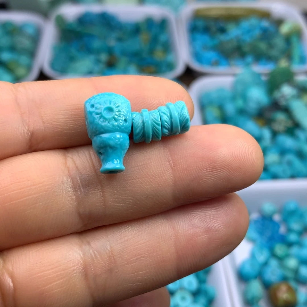 绿松石未镶嵌吊坠(不含链)