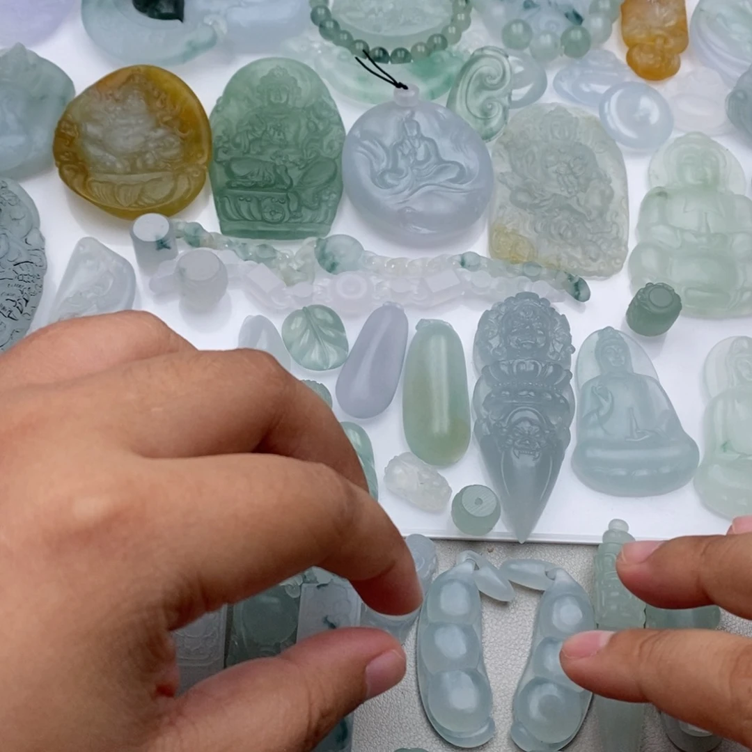 未镶嵌定制翡翠联系客服链接，勿拍！！！