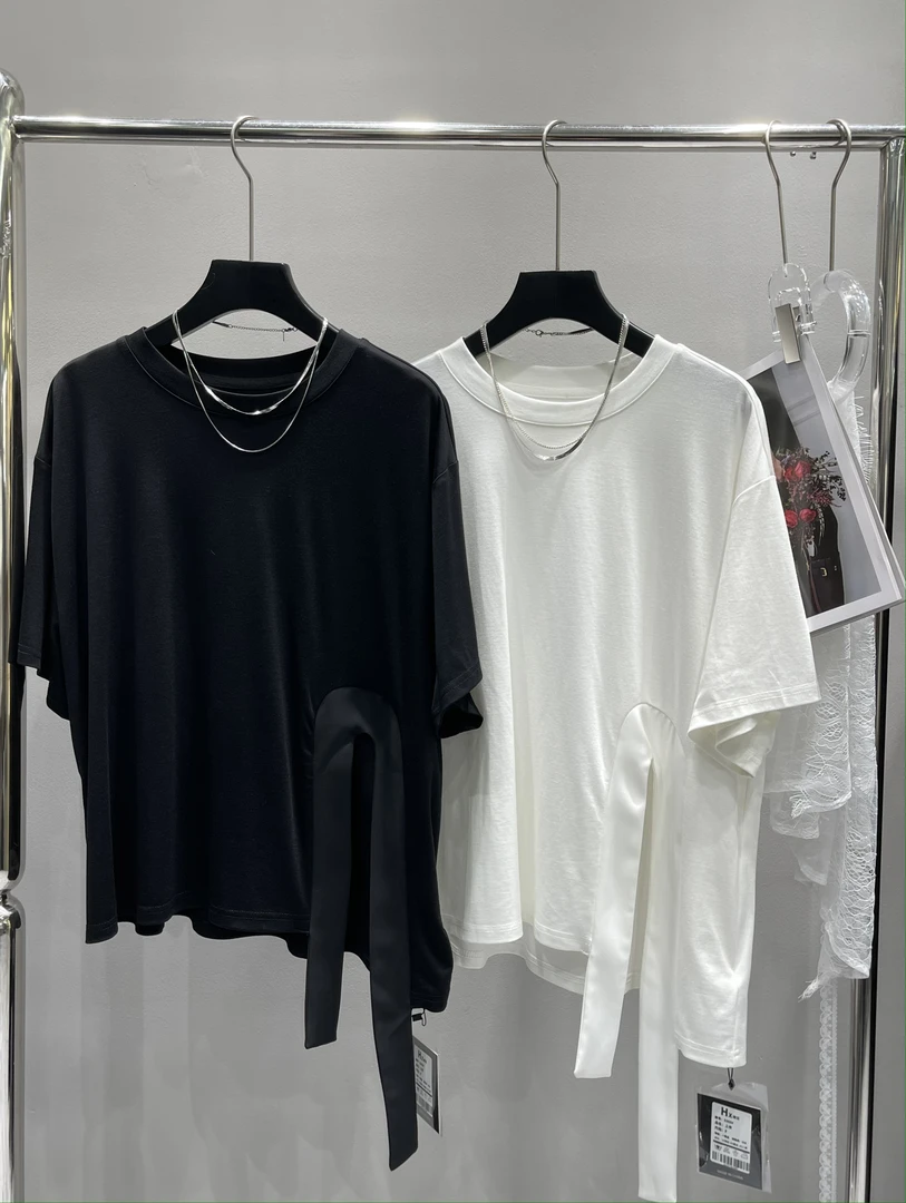 米多多 HX#5365#简约百搭休闲上衣 kc