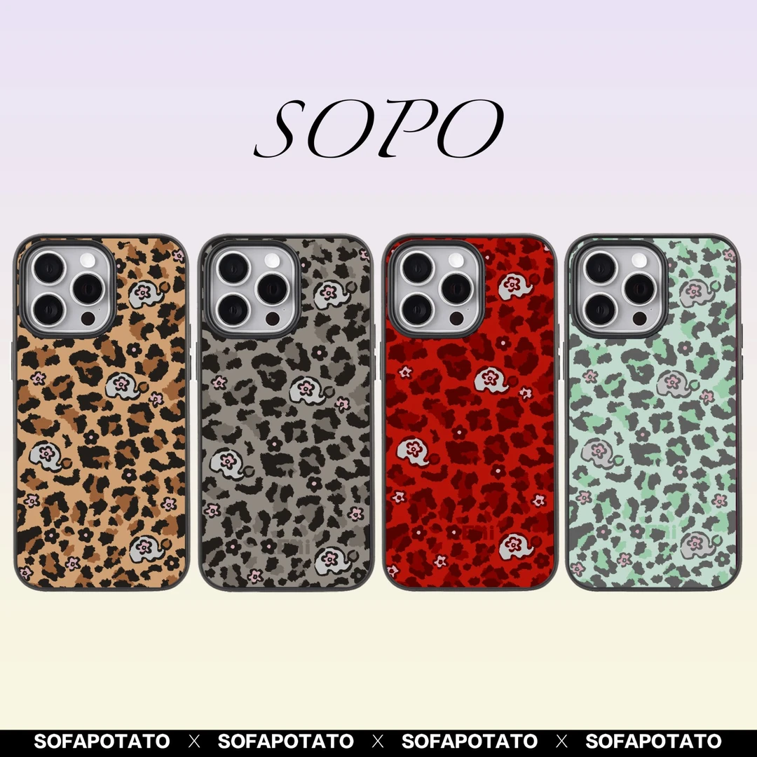 沙发土豆SOFA POTATO｜创意轻薄防摔PC磨砂磁吸iphone个性手机壳