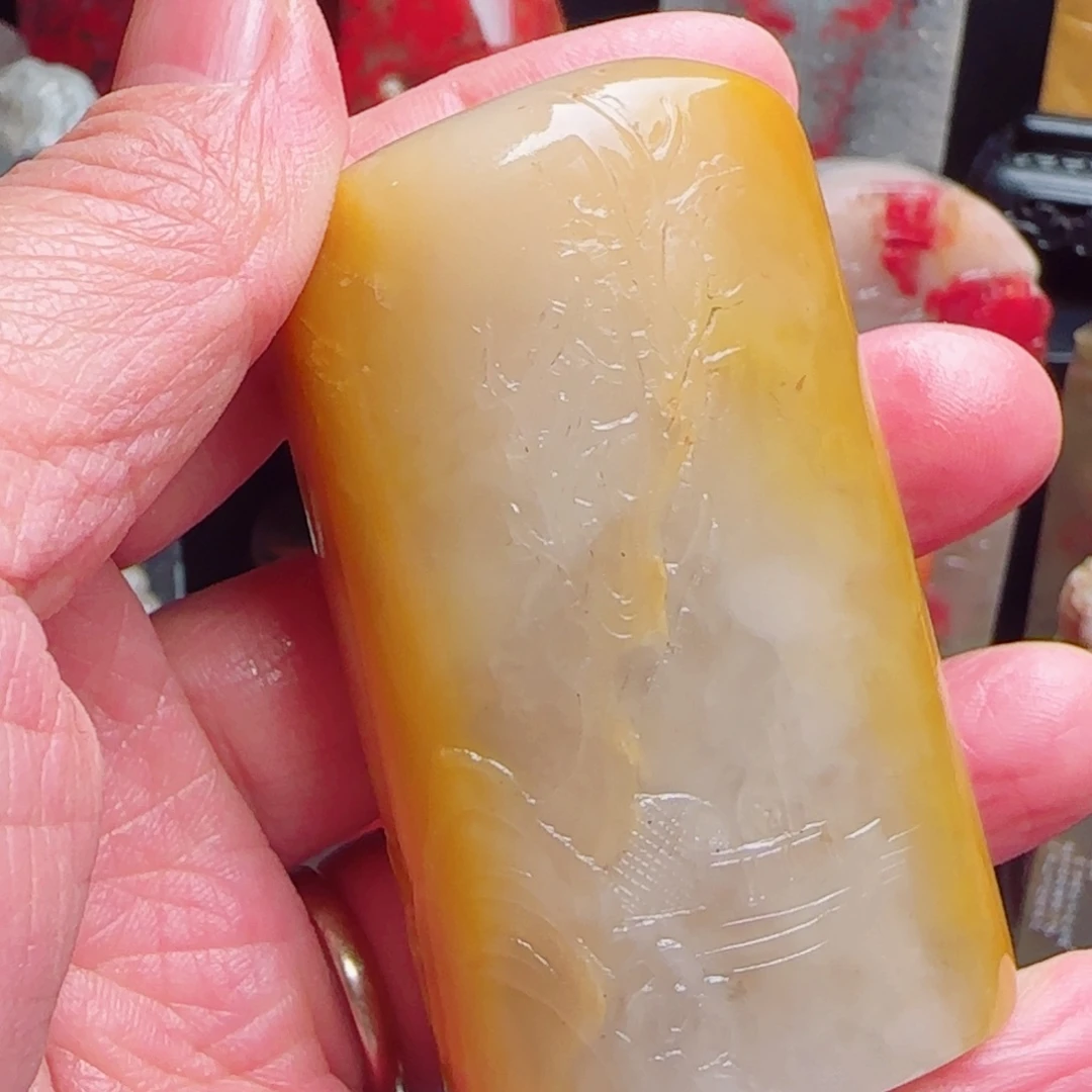 昌化石田黄石印章