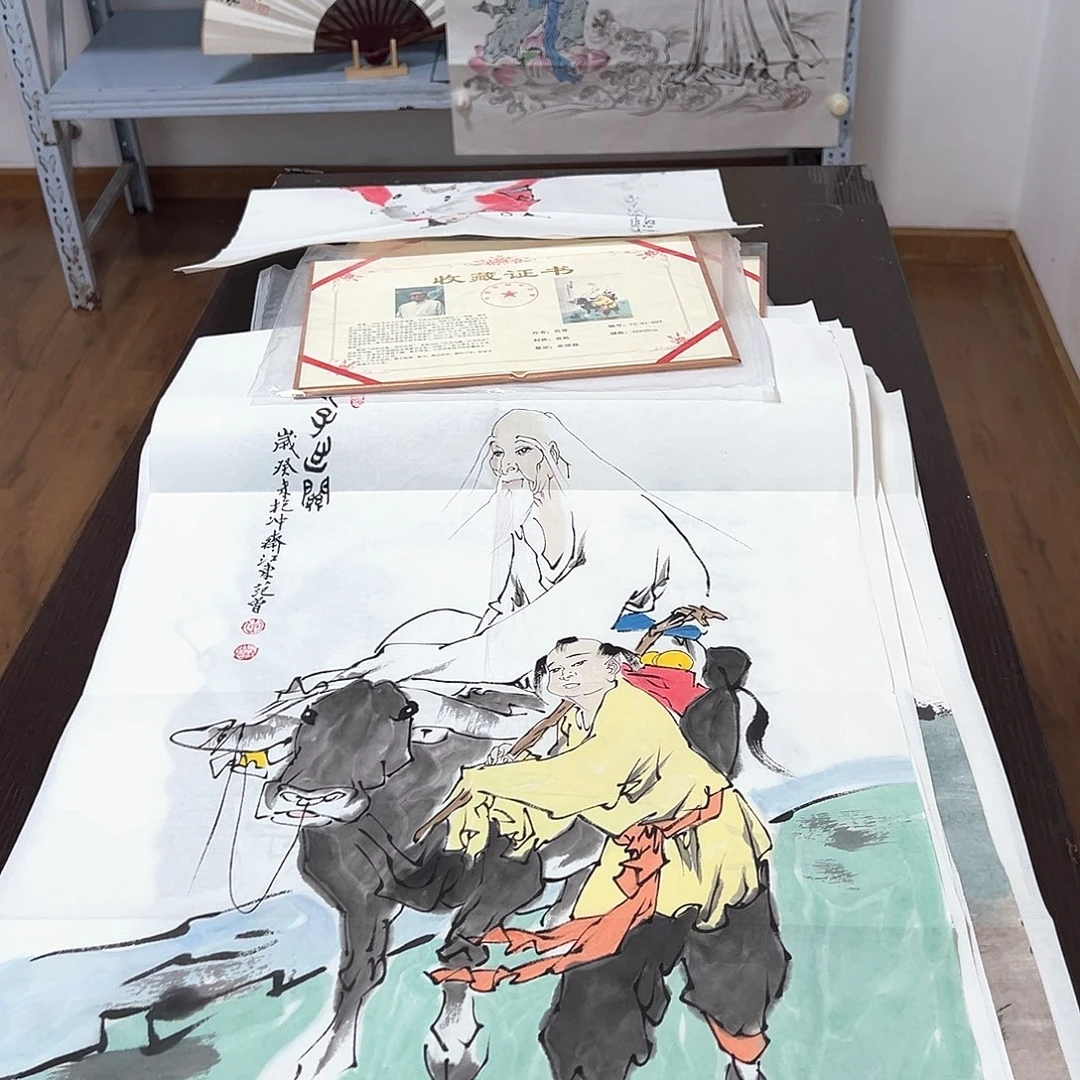夜***金范老师作品专场四尺三开