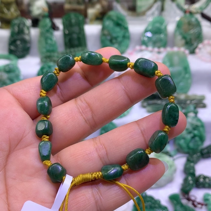 独山玉未镶嵌手链
