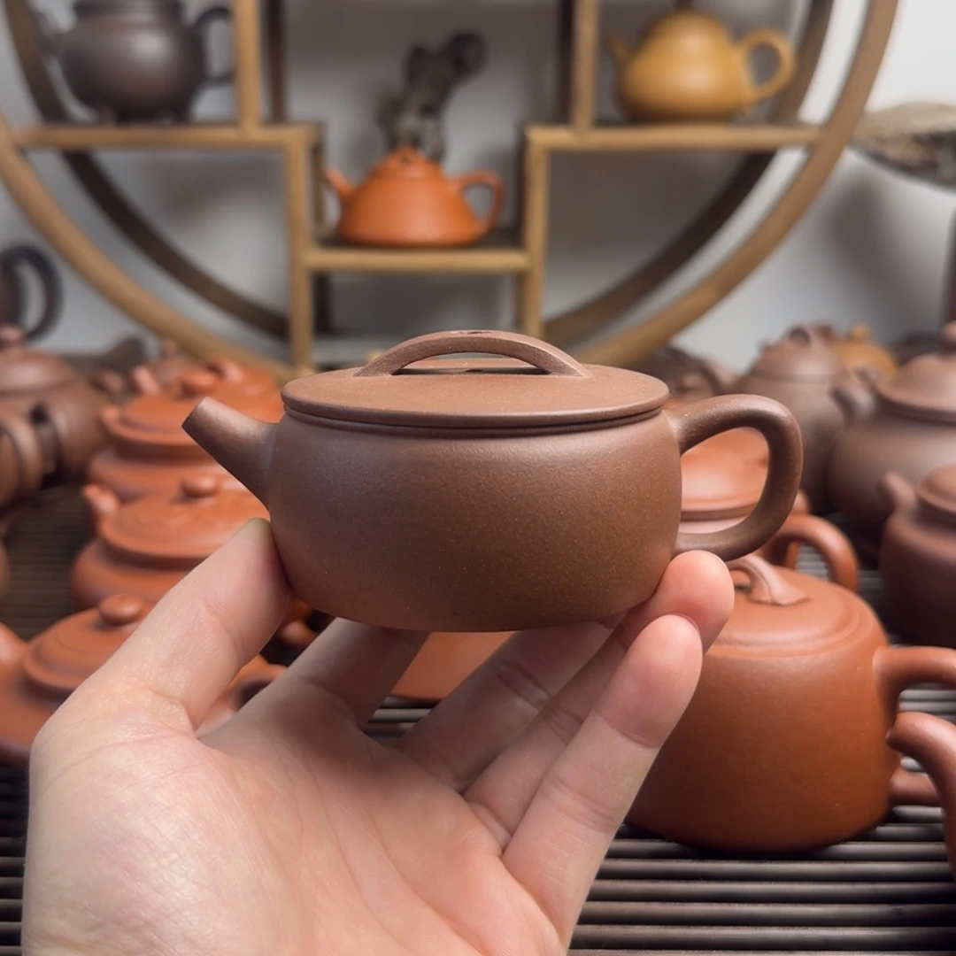 茶壶紫砂汉瓦150cc台西嫩底槽清