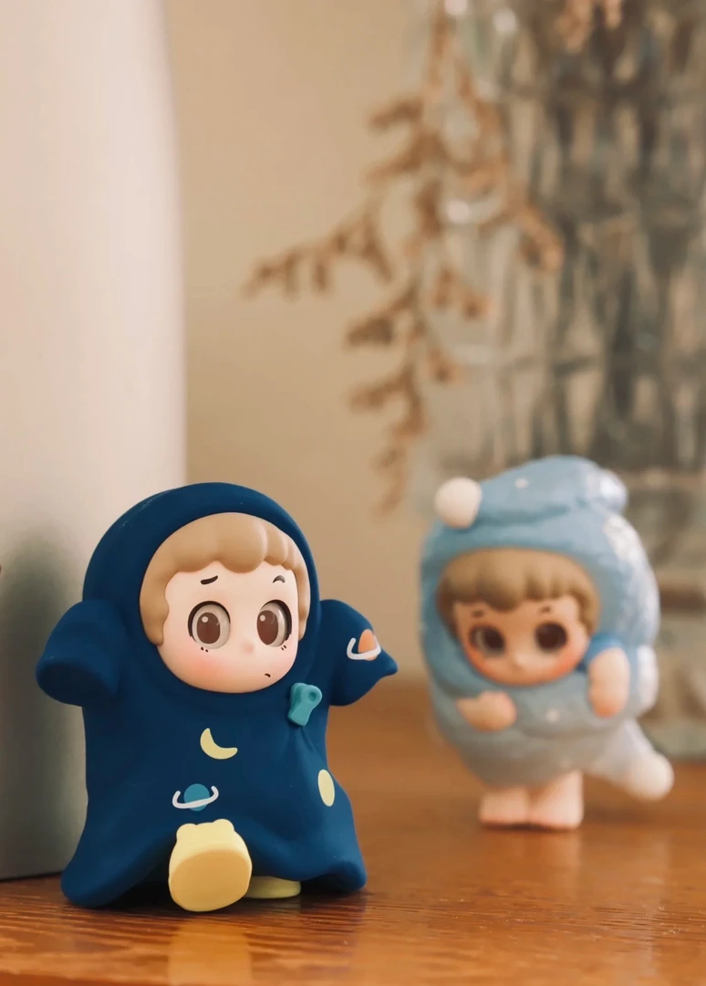 【直播代拆】PINY今晚不许睡系列潮玩萌粒盲盒摆件可爱手办
