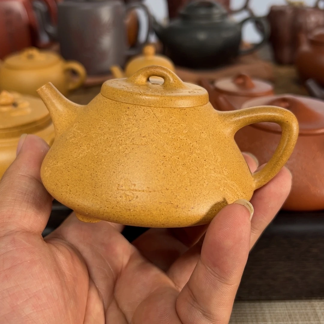 用***7茶壶紫砂手工制作