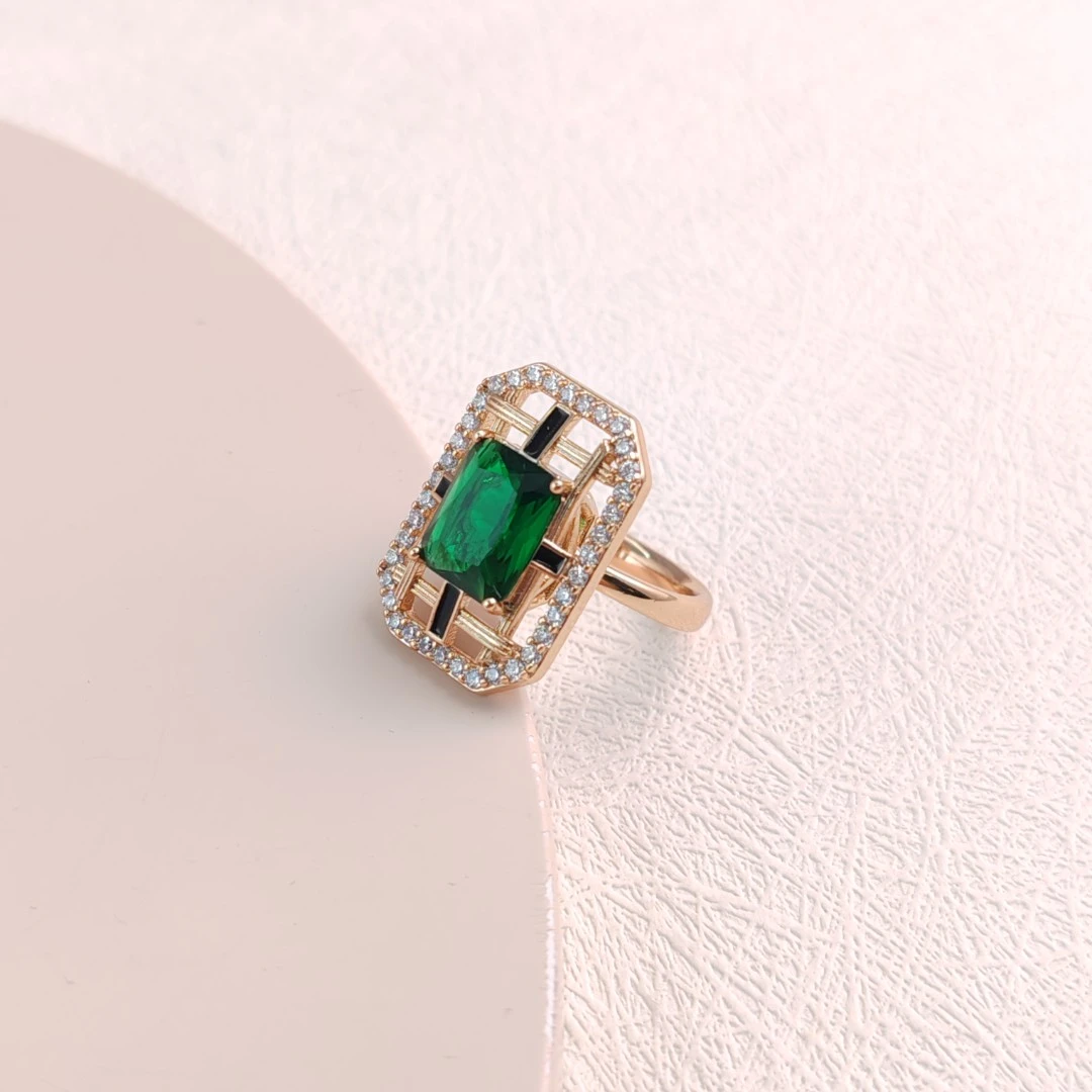 XUPING/旭平首饰 合金合成锆石戒指 新年礼【潘生福利】X000705915A