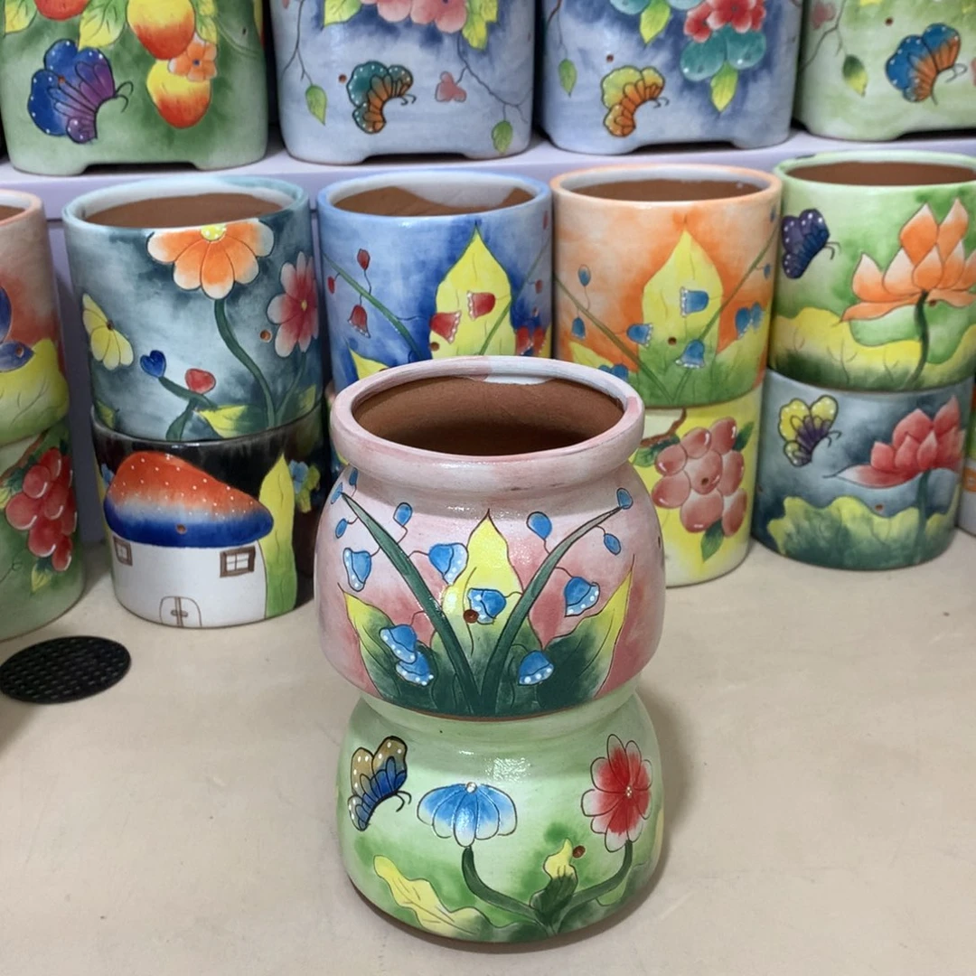 正品现货红陶花盆