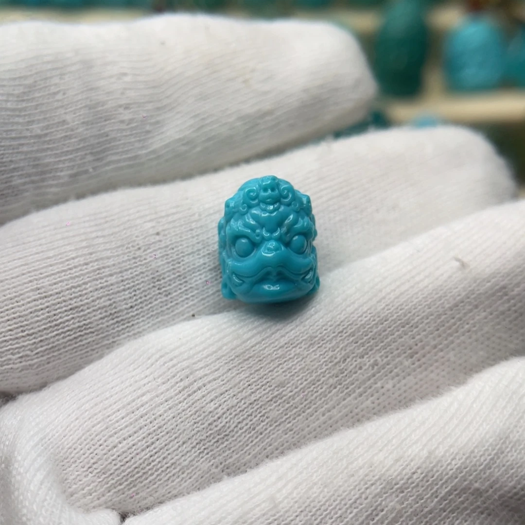 绿松石未镶嵌颈饰卡10.5-15.3-11