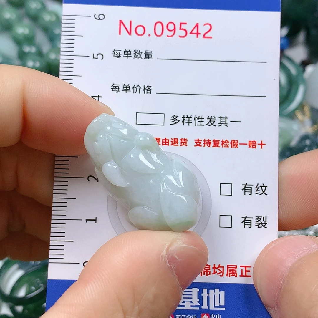 翡翠颈饰未镶嵌天然翡翠