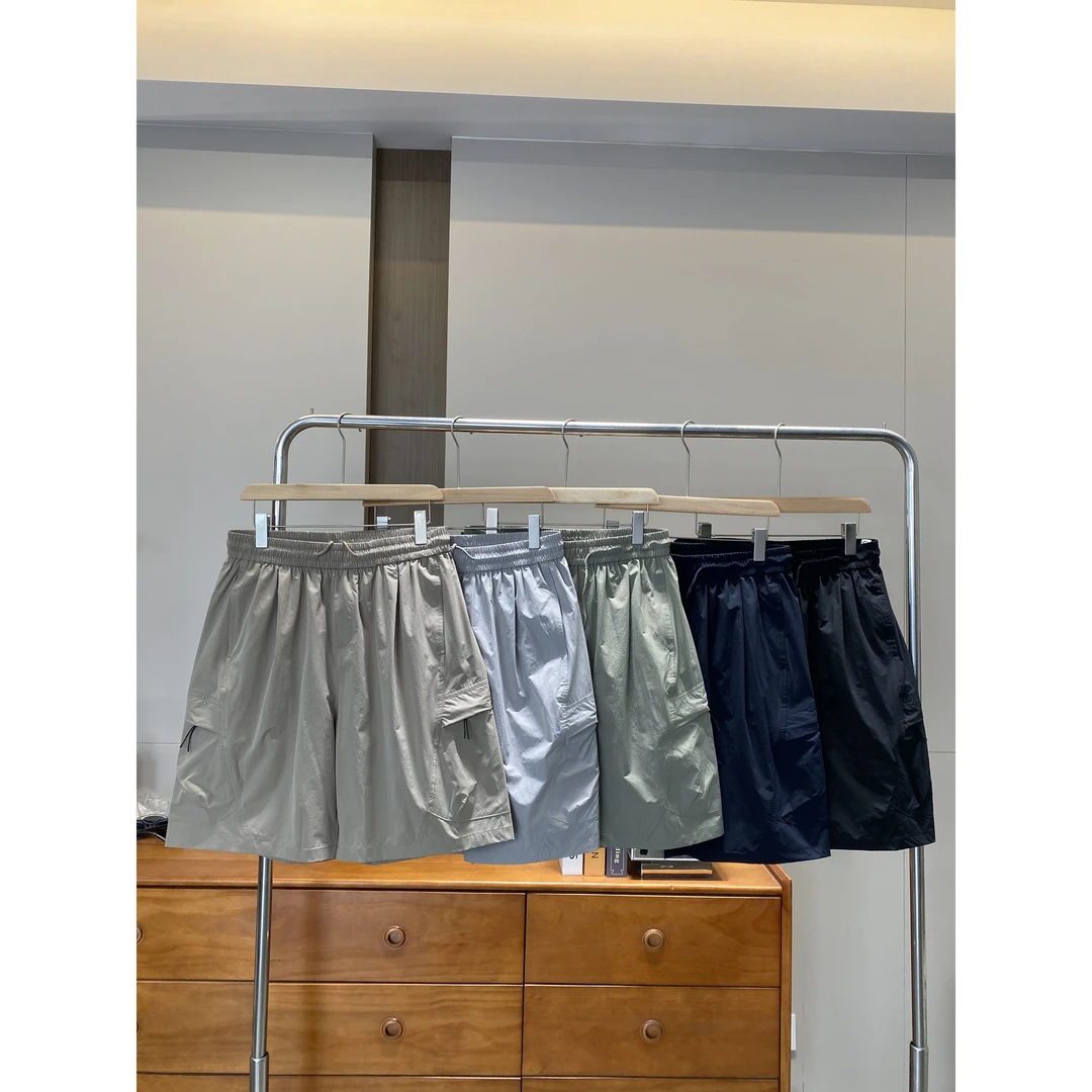 夏季男士速干透气吸湿排汗大口袋机能风工装直筒短裤82199