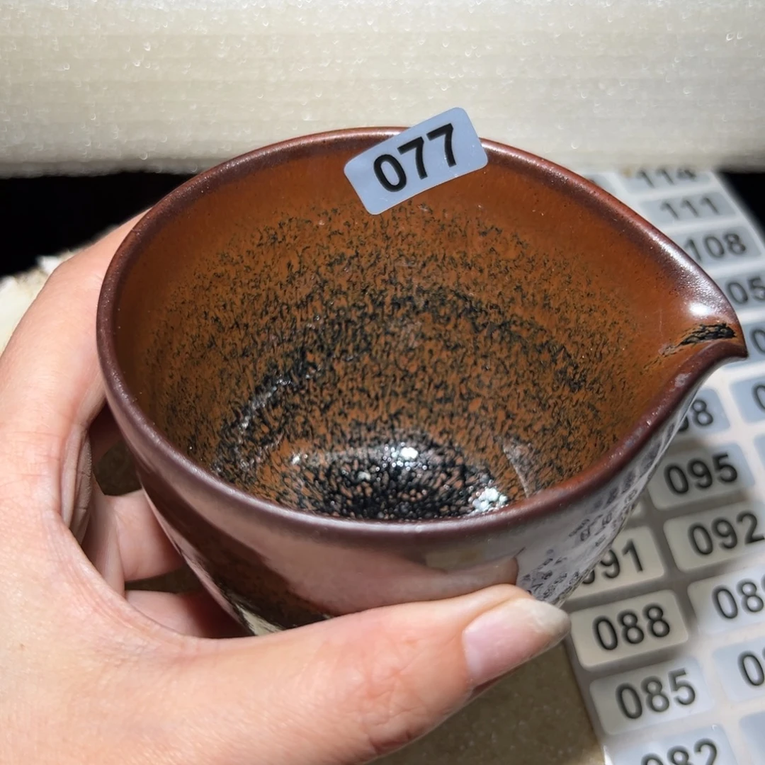 茶盏全手工原矿原釉建盏