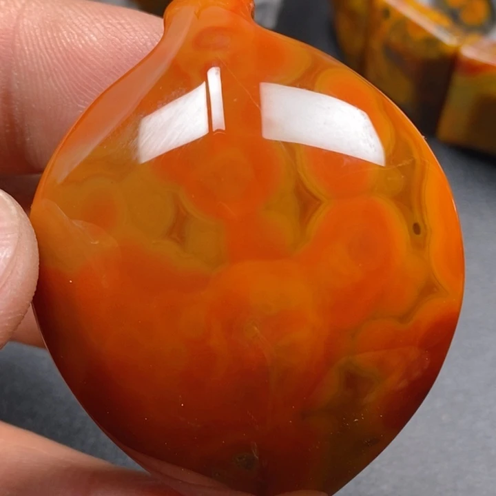 玛瑙/玉髓颈饰未镶嵌静*