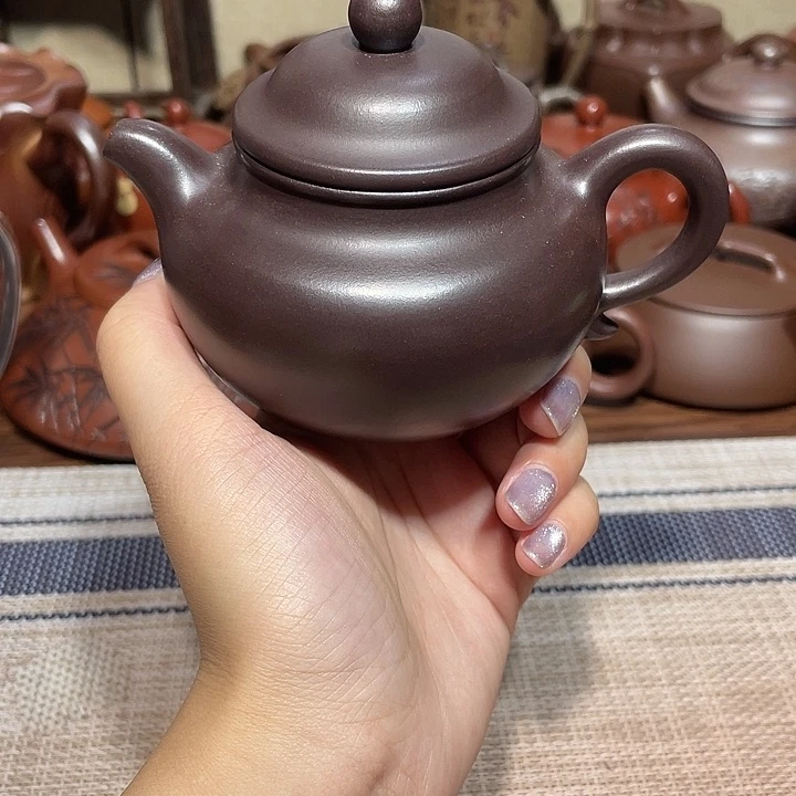 茶壶紫砂紫砂宜兴紫砂壶160cc