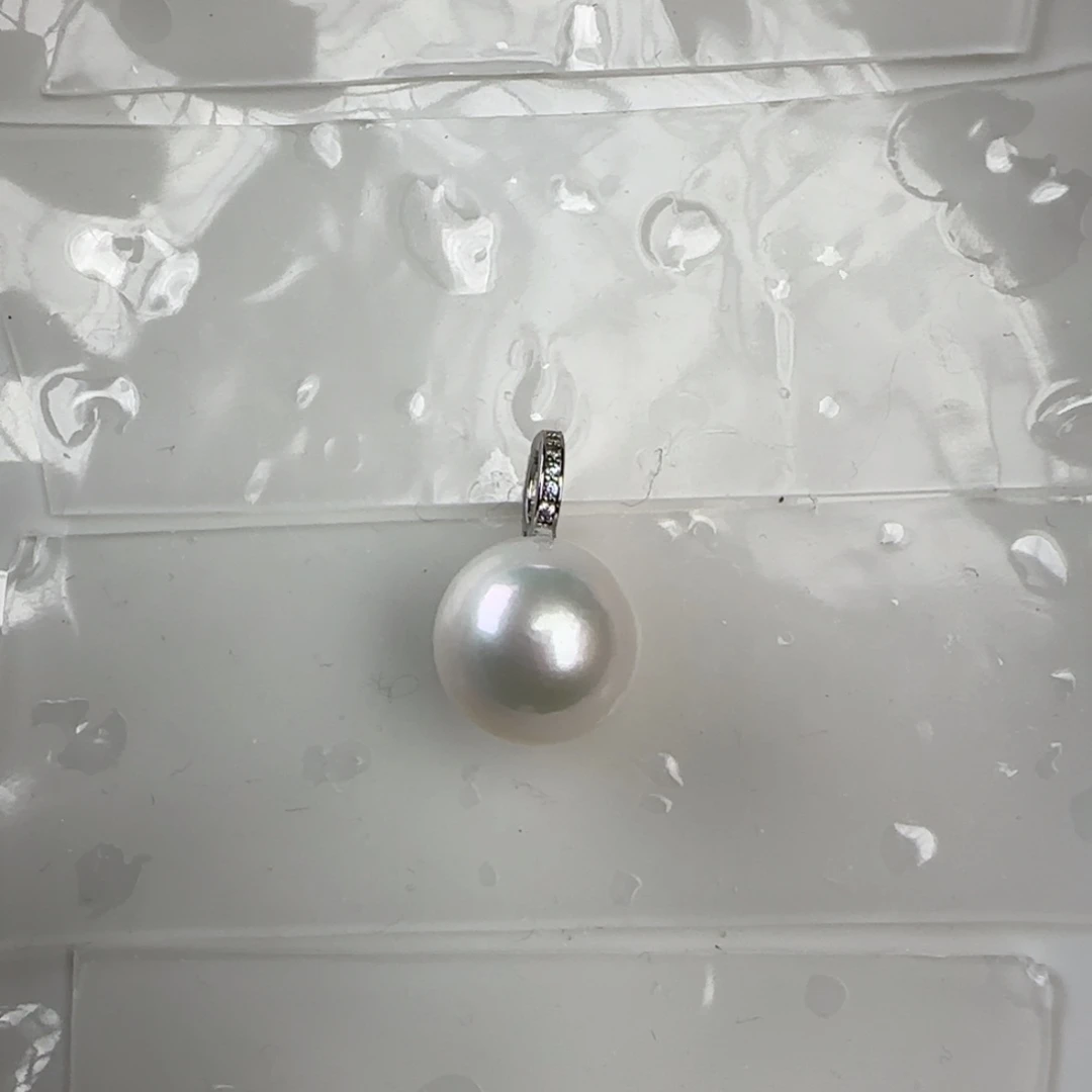 淡水珍珠颈饰银S925镶嵌