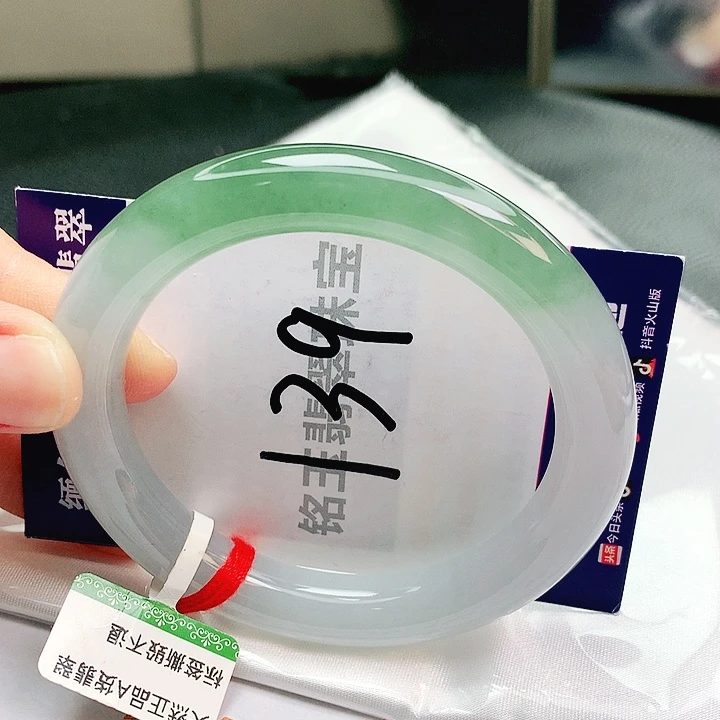 翡翠未镶嵌手镯缅甸天然a货翡翠手镯