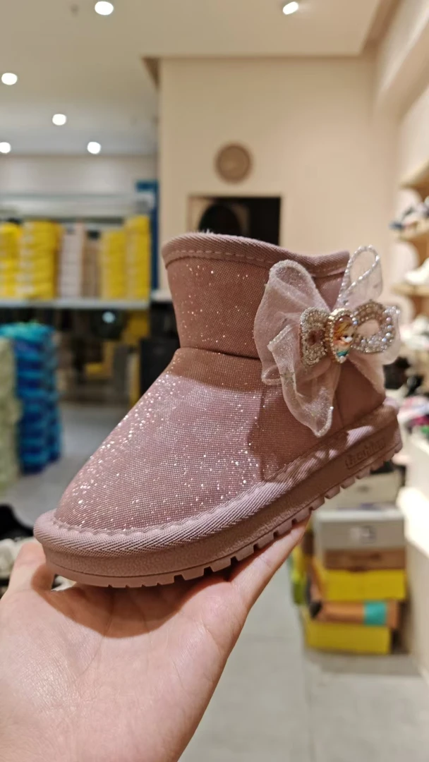 【全疆包邮】209 雪地靴女童时尚加绒乌市发货冬季