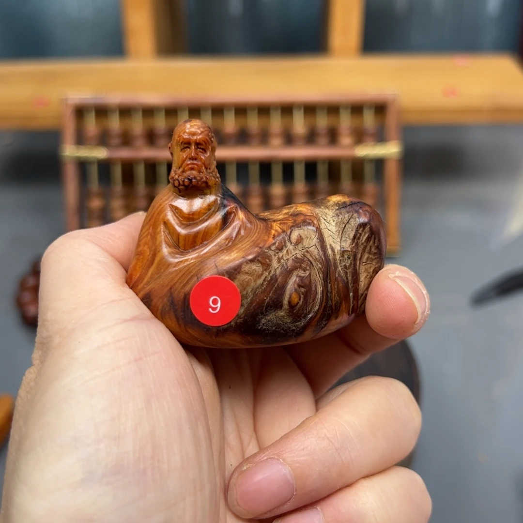 ****售木崖柏木摆件手把件
