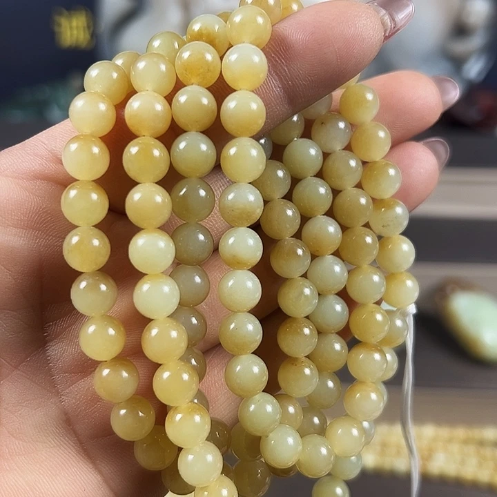 和田玉（糖玉）未镶嵌手链