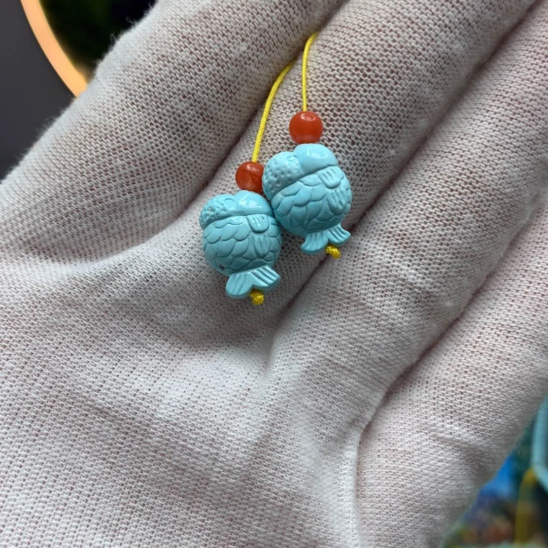 绿松石挂件未镶嵌