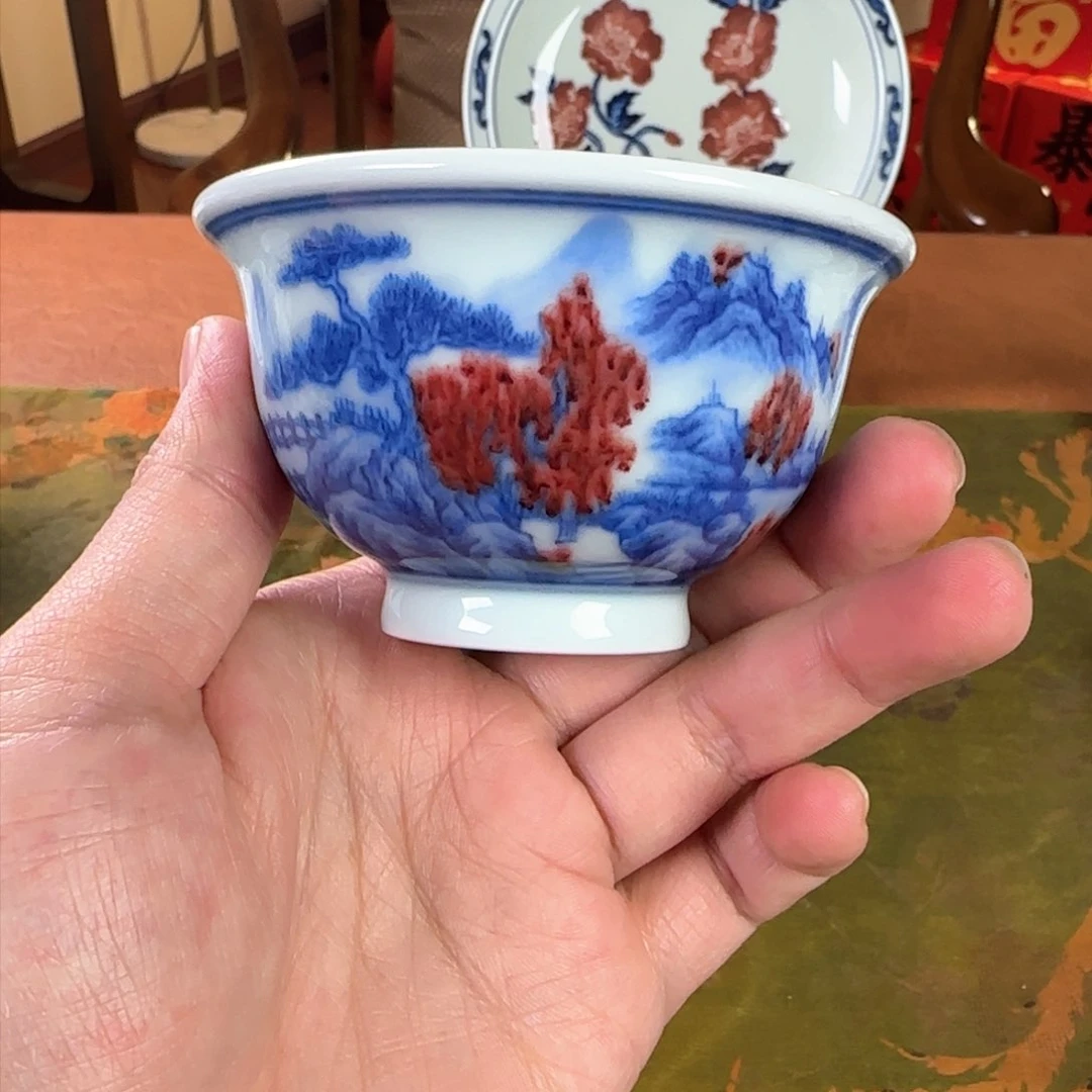 杯子景德镇手工手绘