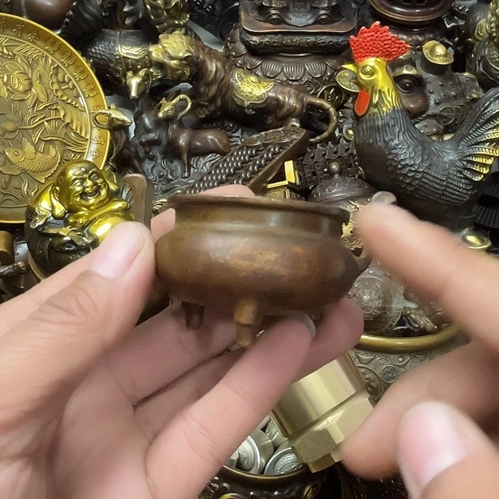 顺顺利利，铜器摆件