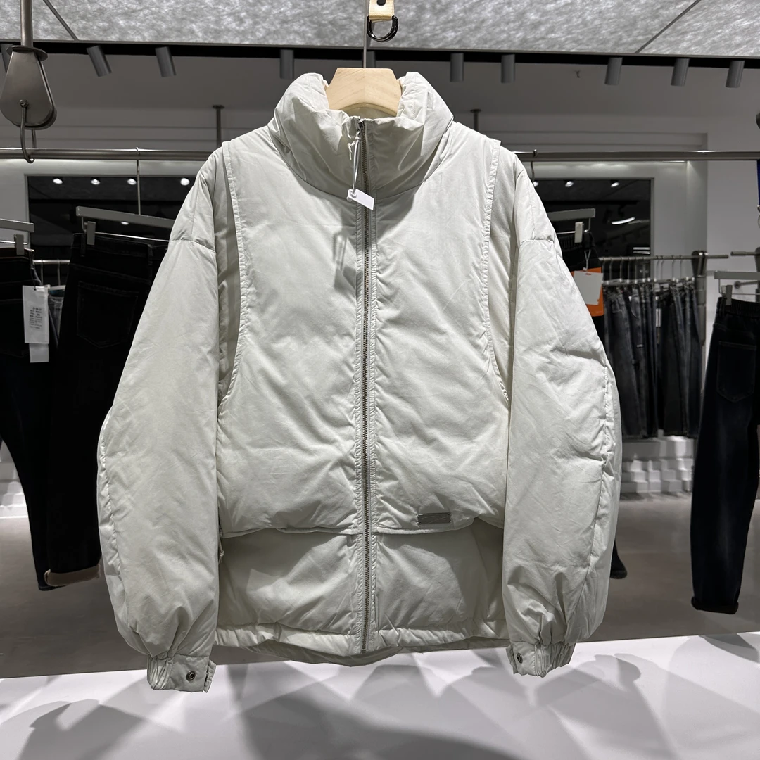 【81084】天花板级高货90绒男士阔版加厚潮流冬季羽绒服81084*88