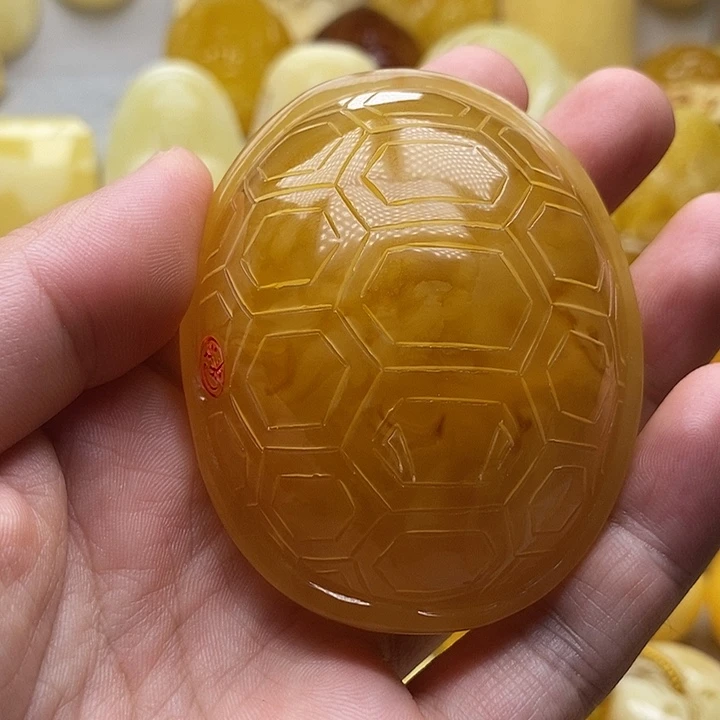 琥珀颈饰未镶嵌琥珀蜜蜡吊坠