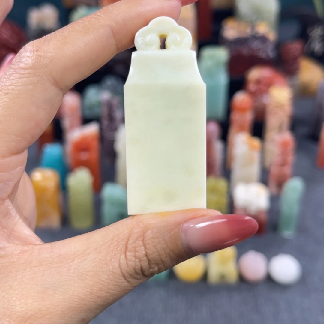 印石昌化石7641包邮包刻