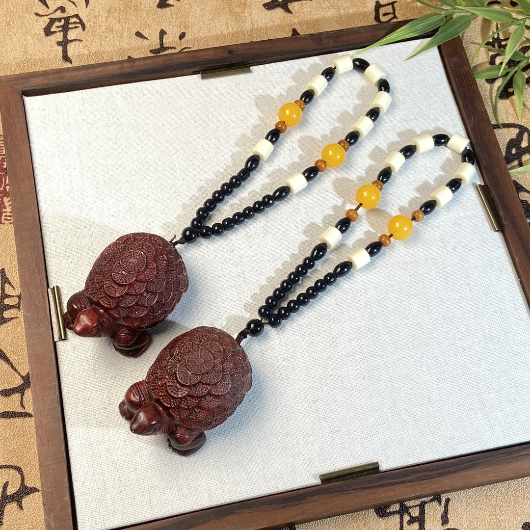 【星浩珠宝】血檀挂件17-9T99H85【多样性发一件】