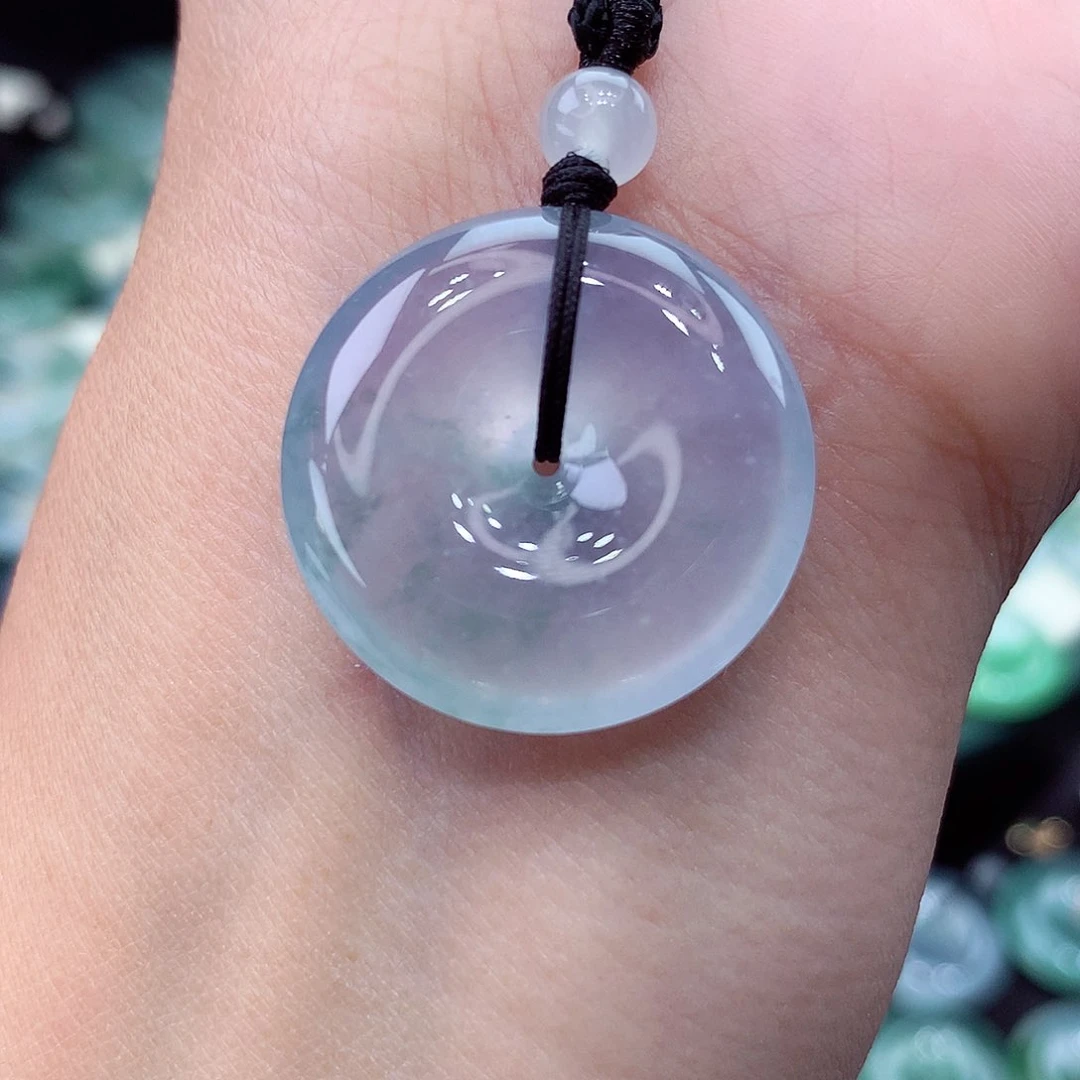 颈饰未镶嵌翡翠编号56尺寸24.8-6.2