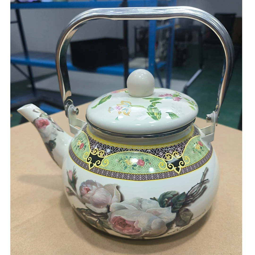 珐琅搪瓷水壶烧水壶茶壶奶壶燃气电磁炉通用