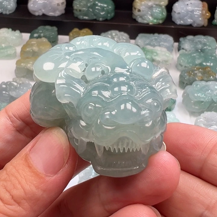 颈饰未镶嵌翡翠貔貅