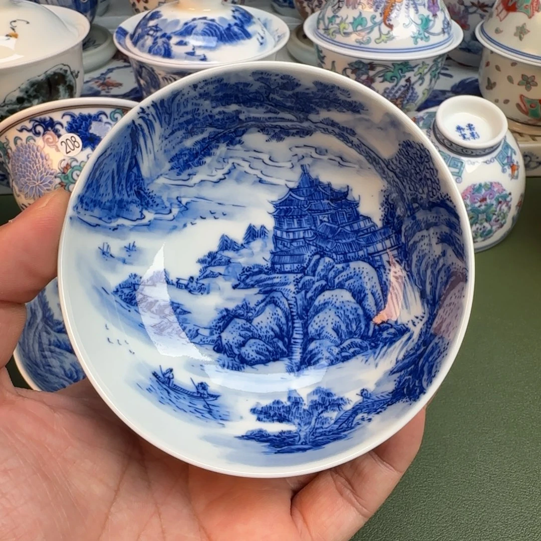 纯手工纯手绘茶具224
