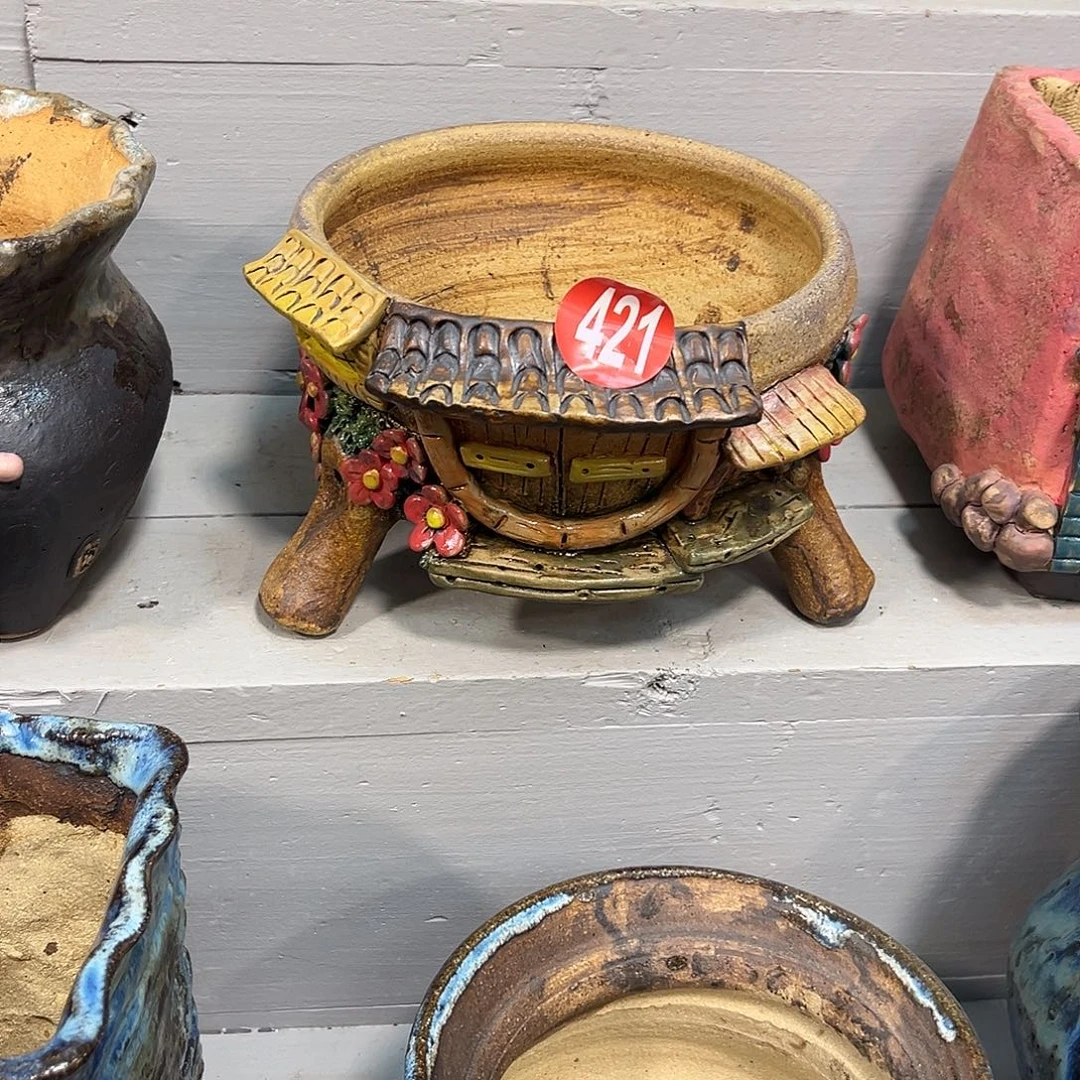 421 号陶然花器手工花盆